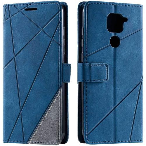 Coque Pour Redmi Note 9 / Redmi 10x 4g, Portefeuille Etui En Pu Cui... on Productcaster.