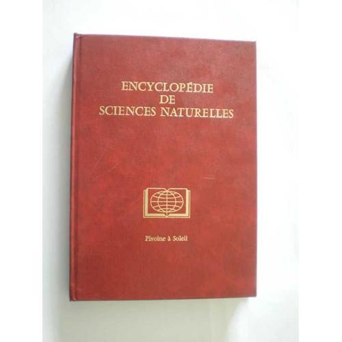 Encyclopédie De Sciences Naturelles, Tome 7: Pivoine À Soleil on Productcaster.