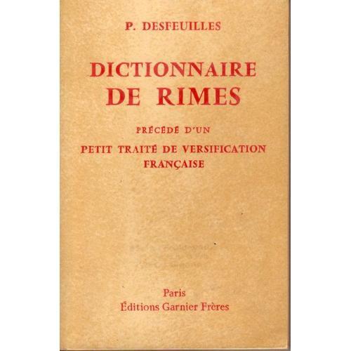 Dicitonnaire De Rimes on Productcaster.