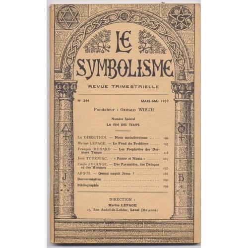 Le Symbolisme. N°344 on Productcaster.