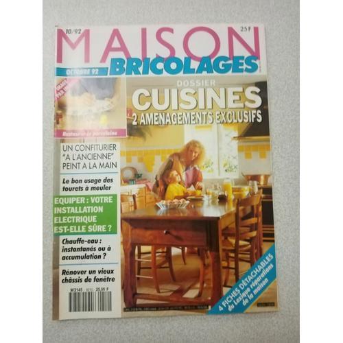 Maison Bricolages Cuisines 2 Amenagements Exclusifs - Octobre 1992 on Productcaster.