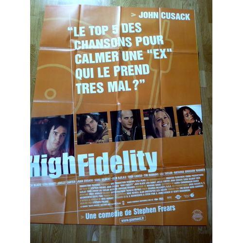 High Fidelity - Affiche De Cinéma 120 Cm X 160 Cm on Productcaster.