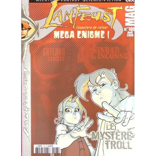 Lanfeust Mag N° 108 : L'aventure De Retour - Mega Enigme ! - Le My... on Productcaster.