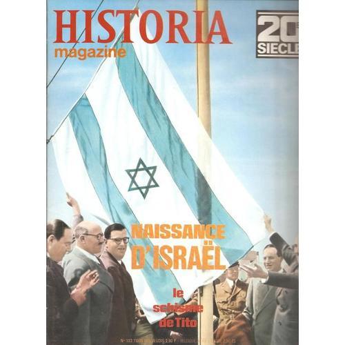 Historia Magazine 20e Siècle N° 183 : La Naissance De L'état D'isr... on Productcaster.