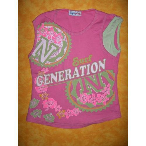 T-Shirt Sans Manches Teen's Moving Fille Taille 10 Ans on Productcaster.