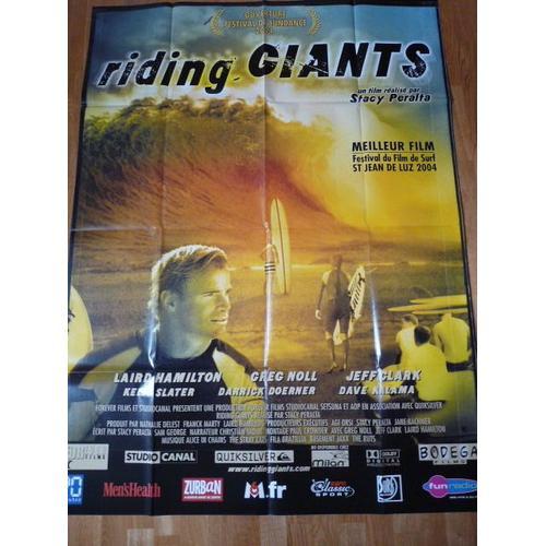 Riding Giants Avec Kelly Slater - Affiche De Cinéma 120 Cm X 160 Cm on Productcaster.