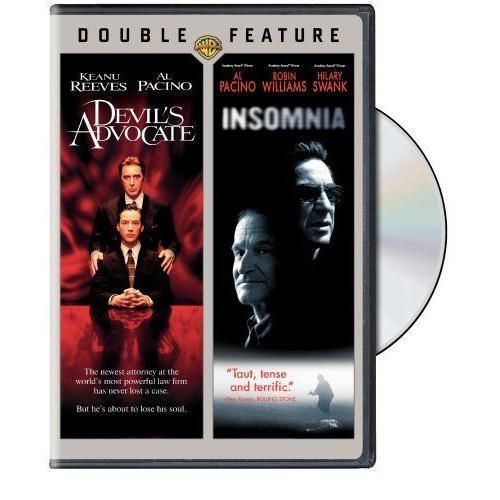 Devil's Advocate / Insomnia (Double Feature) on Productcaster.