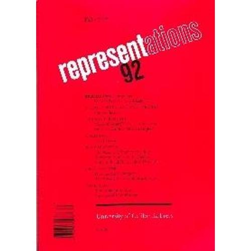 Representations N° 92 : Redress Bras-Coupé on Productcaster.