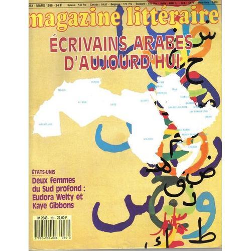 Magazine Litteraire N° 251 - Ecrivains Arabes D'aujourd'hui - Etats... on Productcaster.