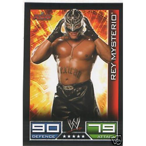 Wwe Slam Attax Trading Card Game Rey Mysterio on Productcaster.