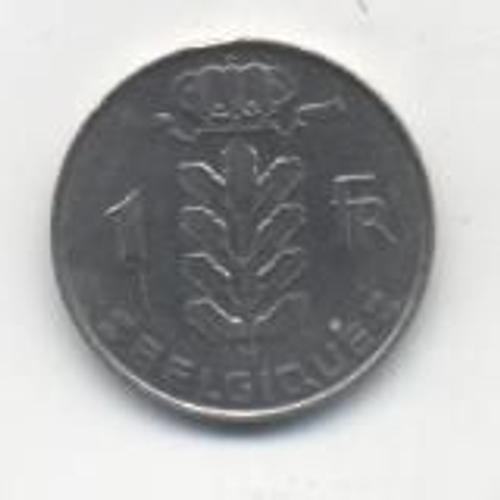 Belgique 1 Franc 1966 on Productcaster.