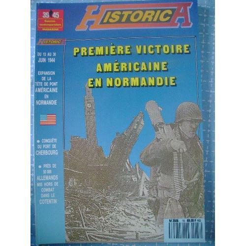 Historica N° 18 : Première Victoire Américaine En Normandie on Productcaster.