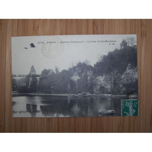 Carte Postale Ancienne Paris - Buttes Chaumont - Le Lac Et Les Roch... on Productcaster.