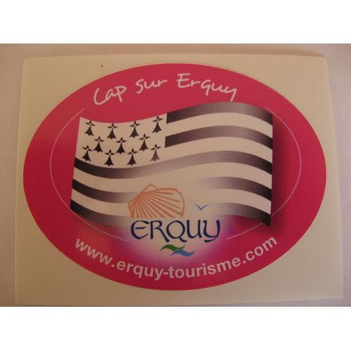 Autocollant Erquy "Cap Sur Erquy" on Productcaster.