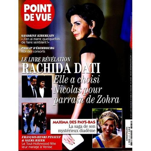 Point De Vue N° 3171 : Rachida Dati:Elle A Choisi Nicolas Pour... on Productcaster.