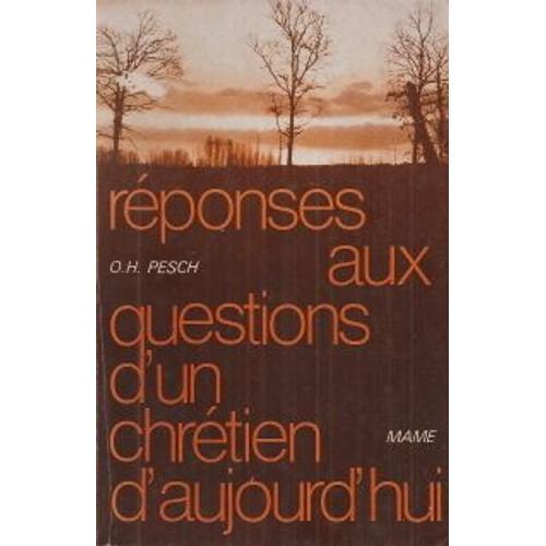 Réponses Aux Questions D'un Chrétien D'aujourd'hui on Productcaster.