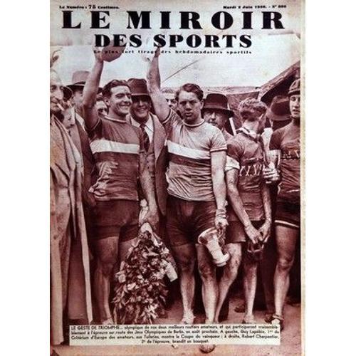 Miroir Des Sports (Le) N° 886 Du 02/06/1936 on Productcaster.