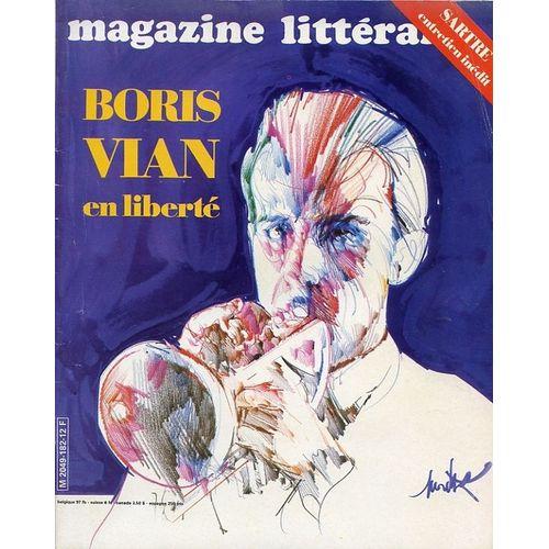 Magazine Littéraire N° 182 : Boris Vian En Liberté on Productcaster.