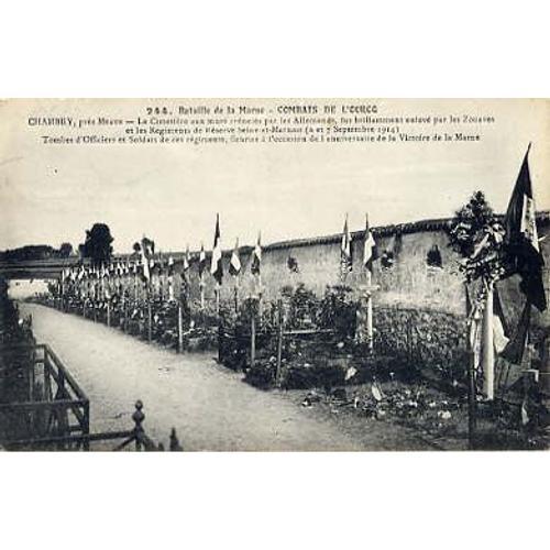 Chambry - 77 - Seine Et Marne - Cimetière - Combats De L'ourcq En S... on Productcaster.