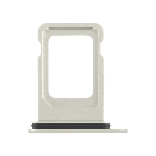 Tiroir Carte Sim Pour Iphone 15 Et 15 Plus Nano Sim Blanc / Jaune on Productcaster.