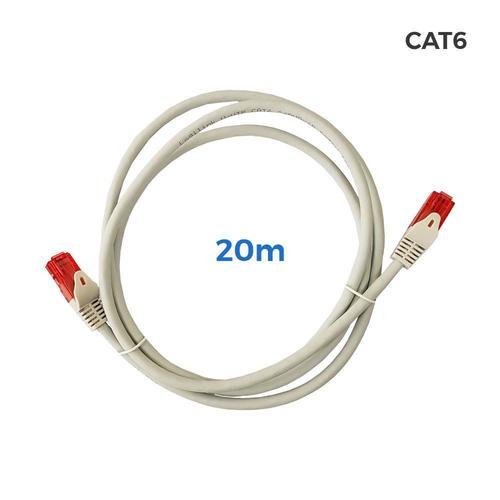 edm cable reseau cat 6 rj45 lszh 20 m on Productcaster.