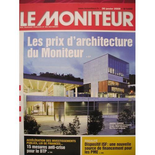 Le Moniteur 30 Janvier 2009 N° 5488 N° 5488 : Les Prix D'architect... on Productcaster.