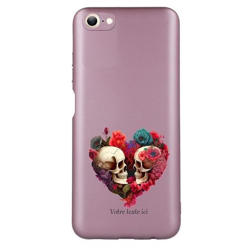 Coque Tpu Effet Metallique Rose Pour Iphone 7 8 Et Se Mort Love Et ... on Productcaster.