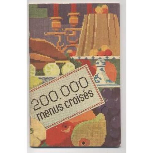 200.000 Menus Croisés - Brochure Publicitaire De La Brasserie Piedb... on Productcaster.