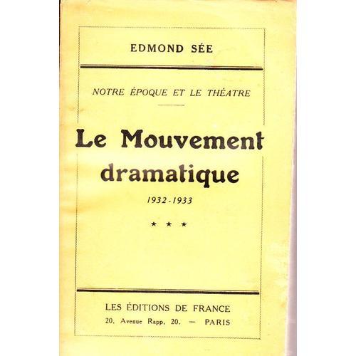 Le Mouvement Dramatique 1932-1933 on Productcaster.