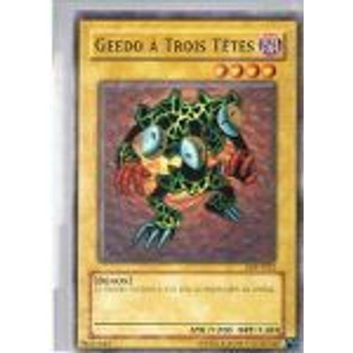 Geedo À Trois Têtes - Yu-Gi-Oh! - Sdp-F002 - C on Productcaster.