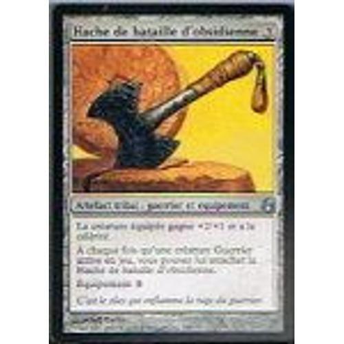 Hache De Bataille D'obsidienne - Magic Mtg - Lèveciel 144 - U on Productcaster.