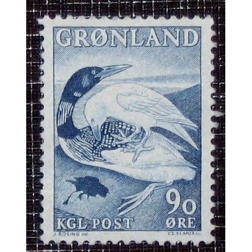 Danemark Groendland N° 58 Neuf - Oiseaux on Productcaster.