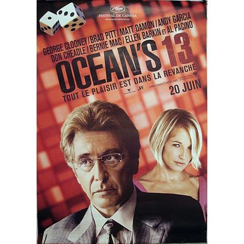 Ocean's 13 - Al Pacino - Ellen Barkin - Mini Kakémono Plastifié - ... on Productcaster.