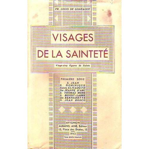 Fr. Louis De Gonzague : Visages De La Sainteté, Vingt-Cinq Figures ... on Productcaster.