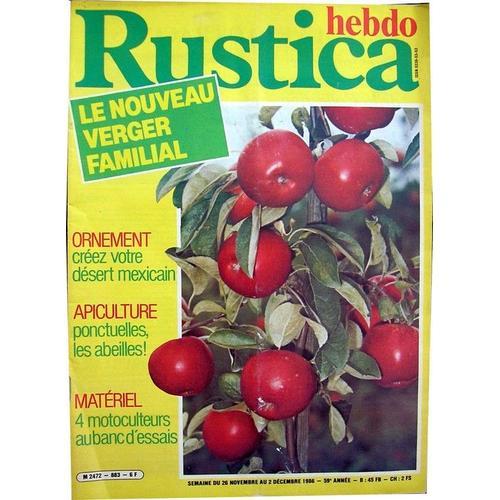 Rustica Hebdo - Du 26 Novembre Au 2 Décembre 1986 - N° 883 : Le No... on Productcaster.