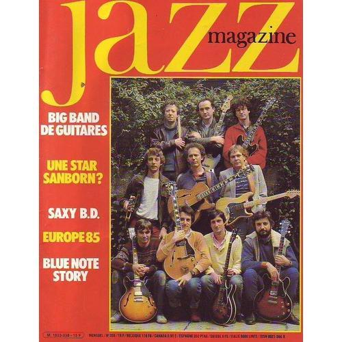 Jazz Magazine N° 338 : Big Band De Guitares . Sanborn . Saxy B D .... on Productcaster.