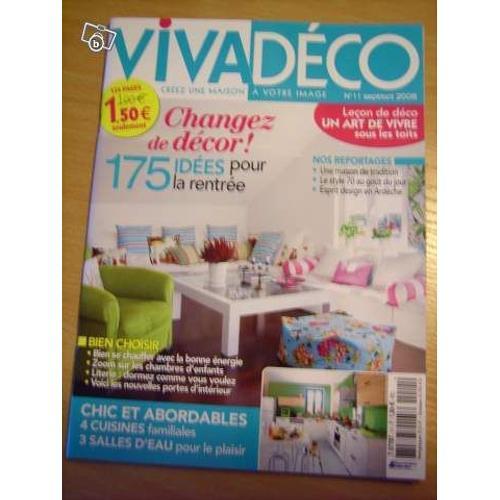 Viva Deco N° 11 : 175 Idees Pour La Rentree on Productcaster.