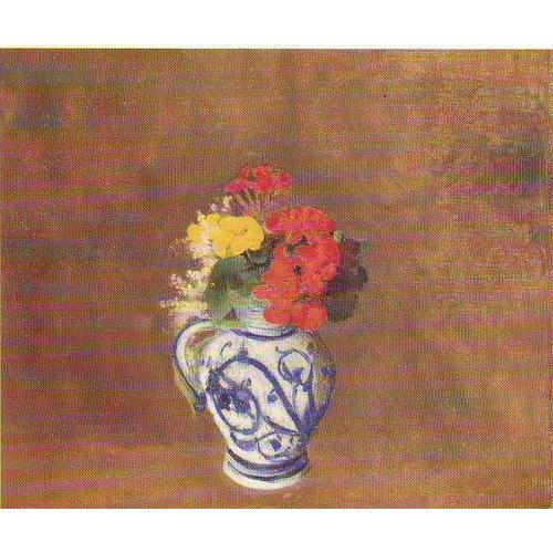 Odilon Redon - Le Vase Bleu on Productcaster.