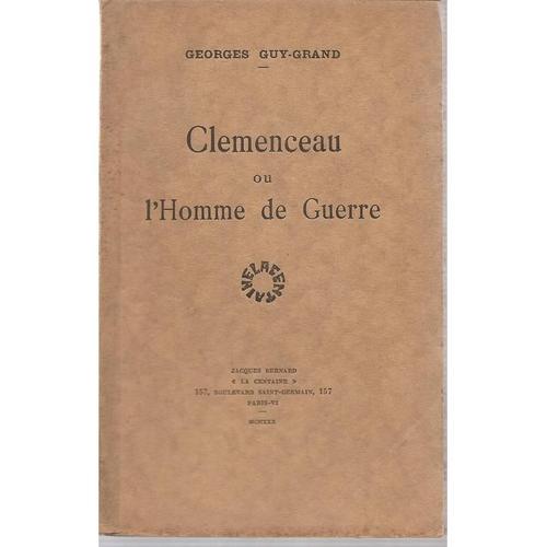 Clémenceau Ou L'homme De Guerre. on Productcaster.