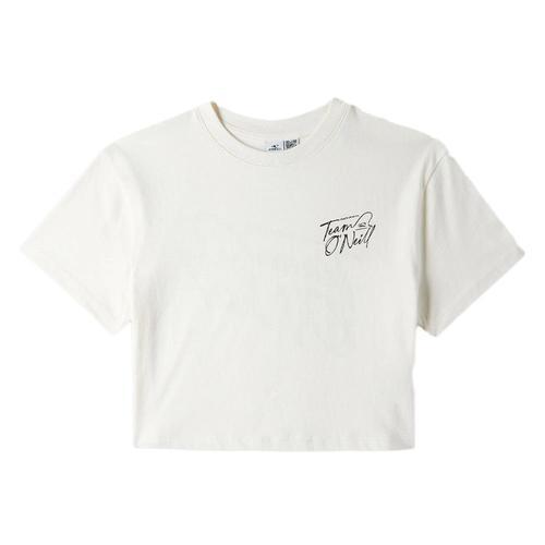 T-Shirt Blanc Fille O'neill Team on Productcaster.