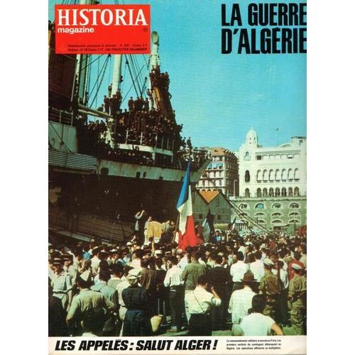 Historia Magazine N° 205. La Guerre D' Algerie, Les Appeles: Salut ... on Productcaster.