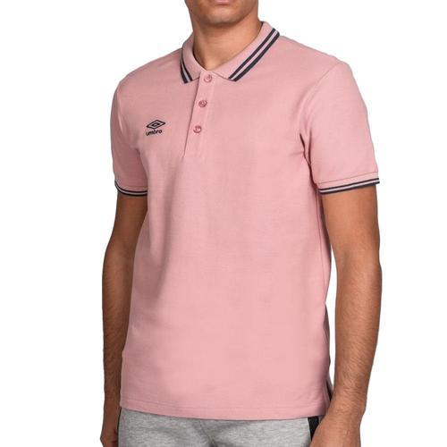 Polo Rose Homme Umbro Net on Productcaster.