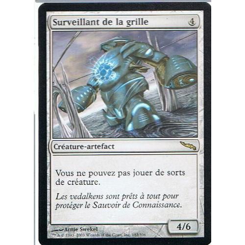 Surveillant De La Grille - Magic Mtg - Mirrodin 183 - R on Productcaster.