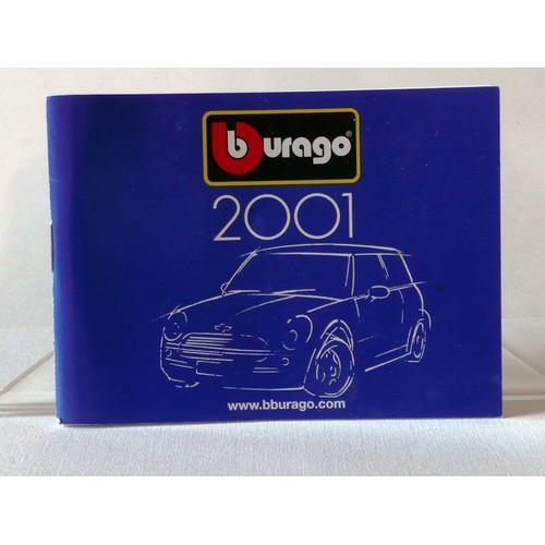 Catalogue Miniatures Burago N° 2001 on Productcaster.