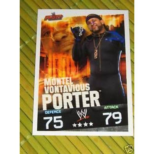 Wwe Slam Attax Evolution : Montel Vontavious Porter on Productcaster.