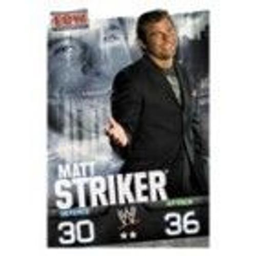 Wwe Slam Attax Evolution : Matt Striker on Productcaster.