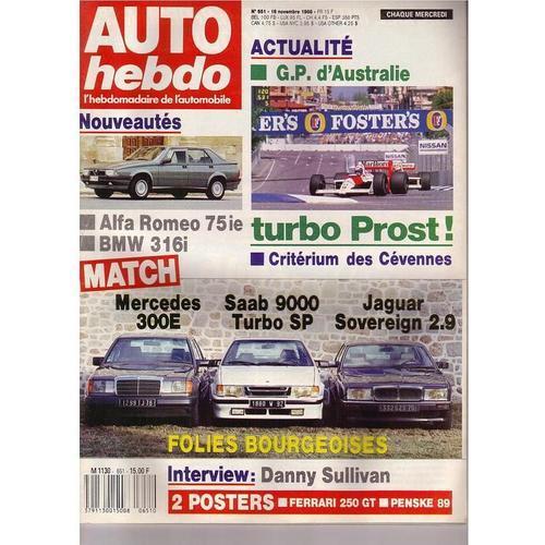 Auto Hebdo N° 651 : Gp D'australie on Productcaster.