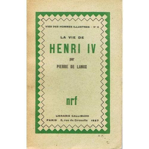 La Vie De Henri Iv on Productcaster.