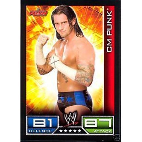 Carte Slam Attax Cm.Punk +1 Carte Offerte on Productcaster.