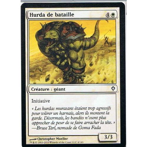 Hurda De Bataille - Magic Mtg - Worldwake 4 - C on Productcaster.